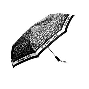 Michael Kors Monochrome Leopard Umbrella